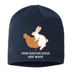 How Easter Eggs Are Made Funny Sarcastic Sustainable Beanie