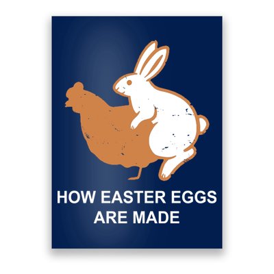 How Easter Eggs Are Made Funny Sarcastic Poster