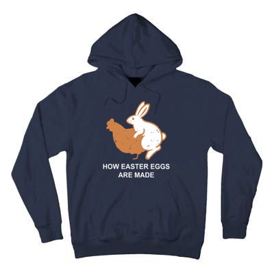 How Easter Eggs Are Made Funny Sarcastic Tall Hoodie