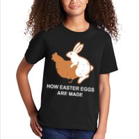 How Easter Eggs Are Made Funny Sarcastic Kids T-Shirt