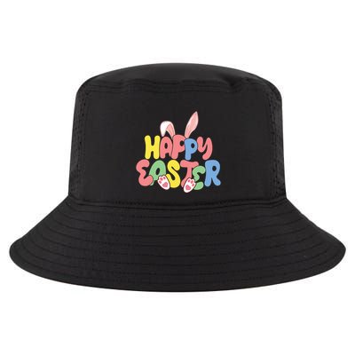 Happy Easter Easter Bunny Ears Easter Egg Hunt Matching Cool Comfort Performance Bucket Hat