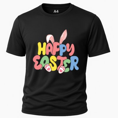 Happy Easter Easter Bunny Ears Easter Egg Hunt Matching Performance Shirt