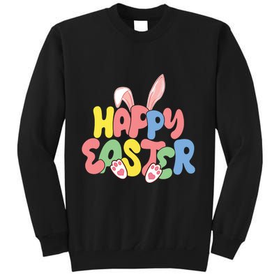 Happy Easter Easter Bunny Ears Easter Egg Hunt Matching Sweatshirt