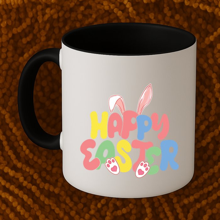 Happy Easter Easter Bunny Ears Easter Egg Hunt Matching Mug