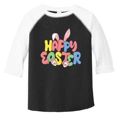 Happy Easter Easter Bunny Ears Easter Egg Hunt Matching Toddler Fine Jersey T-Shirt