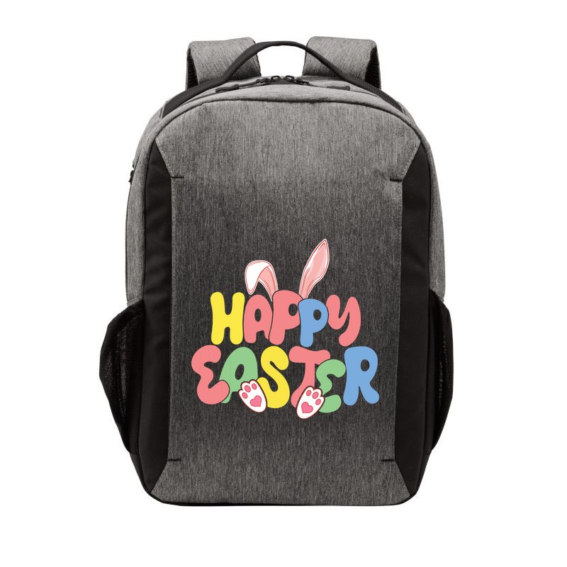 Happy Easter Easter Bunny Ears Easter Egg Hunt Matching Vector Backpack