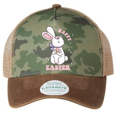Happy Easter Easter Sunday Legacy Tie Dye Trucker Hat