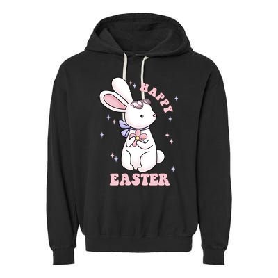 Happy Easter Easter Sunday Garment-Dyed Fleece Hoodie