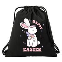 Happy Easter Easter Sunday Drawstring Bag