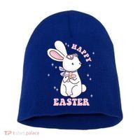 Happy Easter Easter Sunday Short Acrylic Beanie