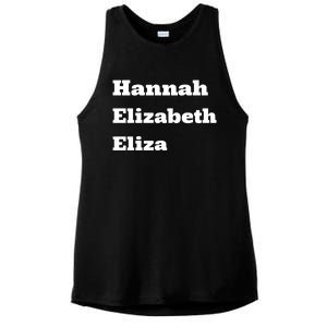 Hannah Elizabeth Eliza Ladies PosiCharge Tri-Blend Wicking Tank