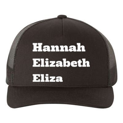 Hannah Elizabeth Eliza Yupoong Adult 5-Panel Trucker Hat