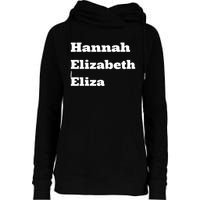 Hannah Elizabeth Eliza Womens Funnel Neck Pullover Hood