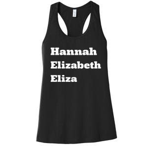 Hannah Elizabeth Eliza Women's Racerback Tank