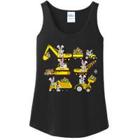 Heavy Equipment Easter Construction Vehicle Egg Ladies Essential Tank