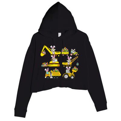 Heavy Equipment Easter Construction Vehicle Egg Crop Fleece Hoodie