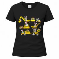 Heavy Equipment Easter Construction Vehicle Egg Women's T-Shirt