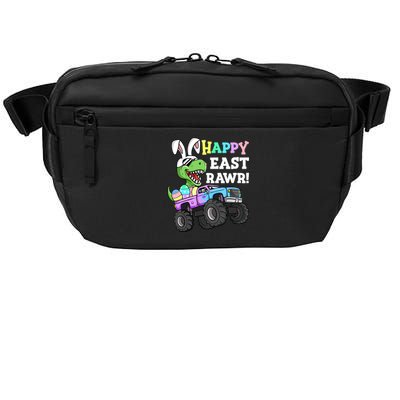 Happy Eastrawr Easter Eggs Monster Truck T Rex Bunny Crossbody Pack