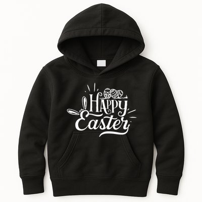 Happy Easter Egg Holiday Kids Hoodie