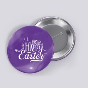 Happy Easter Egg Holiday Button