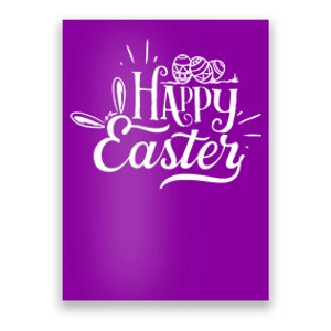 Happy Easter Egg Holiday Poster