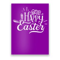 Happy Easter Egg Holiday Poster