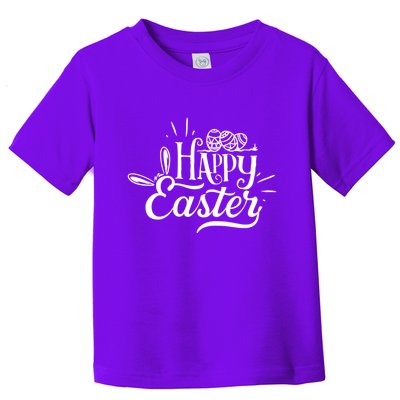 Happy Easter Egg Holiday Toddler T-Shirt