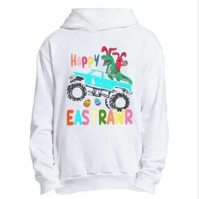 Happy Eastrawr Funny Easter Trex Monster Truck Urban Pullover Hoodie