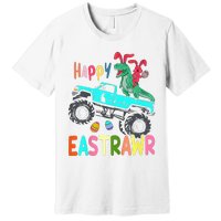 Happy Eastrawr Funny Easter Trex Monster Truck Premium T-Shirt