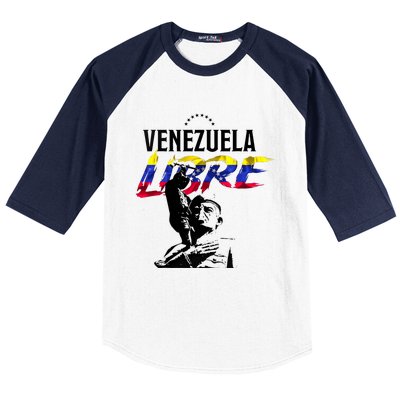 Hasta El Final Abajo Cadenas Venezuela Libre Baseball Sleeve Shirt