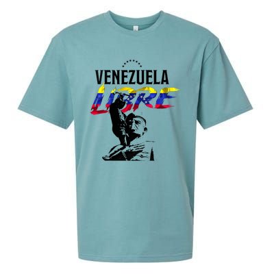 Hasta El Final Abajo Cadenas Venezuela Libre Sueded Cloud Jersey T-Shirt