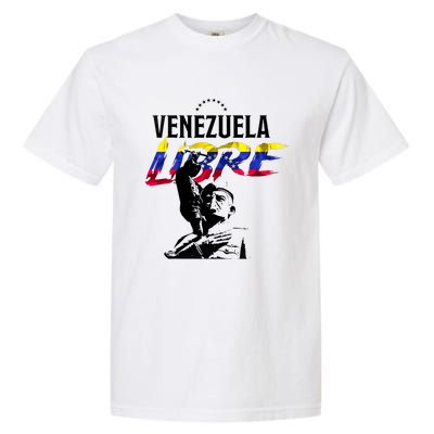 Hasta El Final Abajo Cadenas Venezuela Libre Garment-Dyed Heavyweight T-Shirt