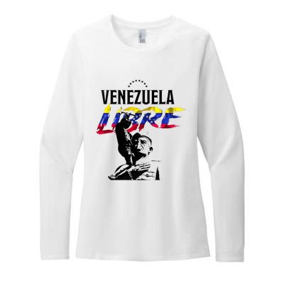 Hasta El Final Abajo Cadenas Venezuela Libre Womens CVC Long Sleeve Shirt