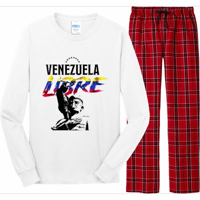 Hasta El Final Abajo Cadenas Venezuela Libre Long Sleeve Pajama Set