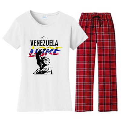 Hasta El Final Abajo Cadenas Venezuela Libre Women's Flannel Pajama Set