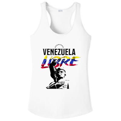 Hasta El Final Abajo Cadenas Venezuela Libre Ladies PosiCharge Competitor Racerback Tank