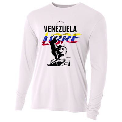 Hasta El Final Abajo Cadenas Venezuela Libre Cooling Performance Long Sleeve Crew