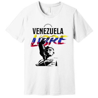 Hasta El Final Abajo Cadenas Venezuela Libre Premium T-Shirt