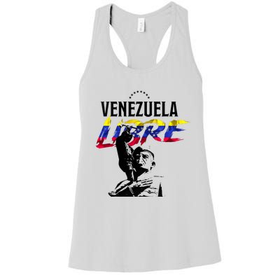 Hasta El Final Abajo Cadenas Venezuela Libre Women's Racerback Tank