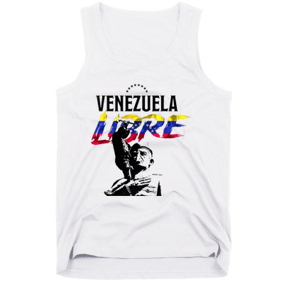 Hasta El Final Abajo Cadenas Venezuela Libre Tank Top