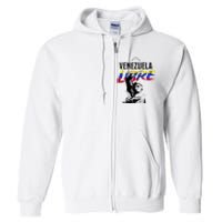 Hasta El Final Abajo Cadenas Venezuela Libre Full Zip Hoodie