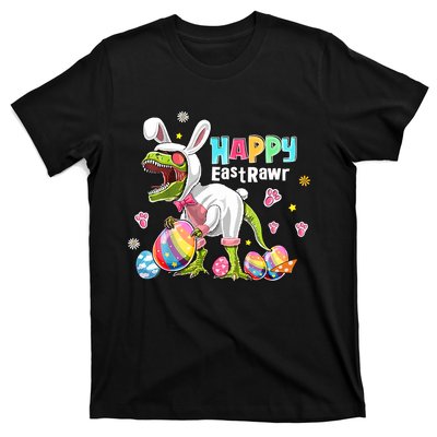 Happy Eastrawr Funny Easter Day Bunny Dinosaur T Rex Costum Easter Egg T-Shirt