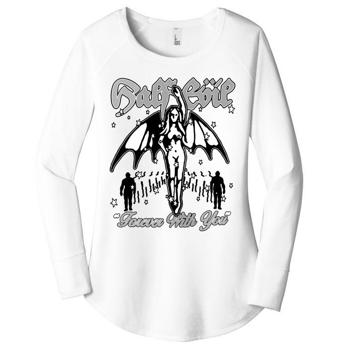 Half Evil Forever With You Women's Perfect Tri Tunic Long Sleeve Shirt