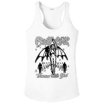 Half Evil Forever With You Ladies PosiCharge Competitor Racerback Tank