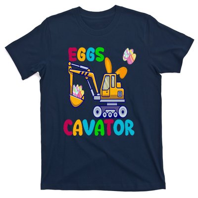 Happy Easter Funny Excavator Hunting Egg T-Shirt