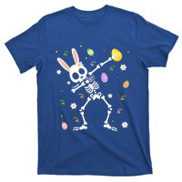 Happy Easter Funny Dabbing Bunny Skeleton Hunting Eggs Gift T-Shirt