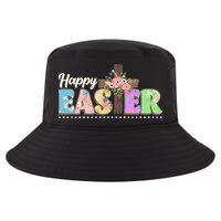 Happy Easter Flower Floral Cross Cool Comfort Performance Bucket Hat
