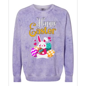 Happy Easter for Girl and Wo - Easter Colorblast Crewneck Sweatshirt