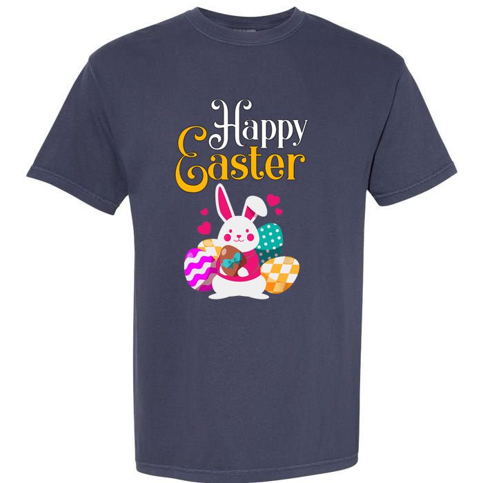 Happy Easter for Girl and Wo - Easter Garment-Dyed Heavyweight T-Shirt