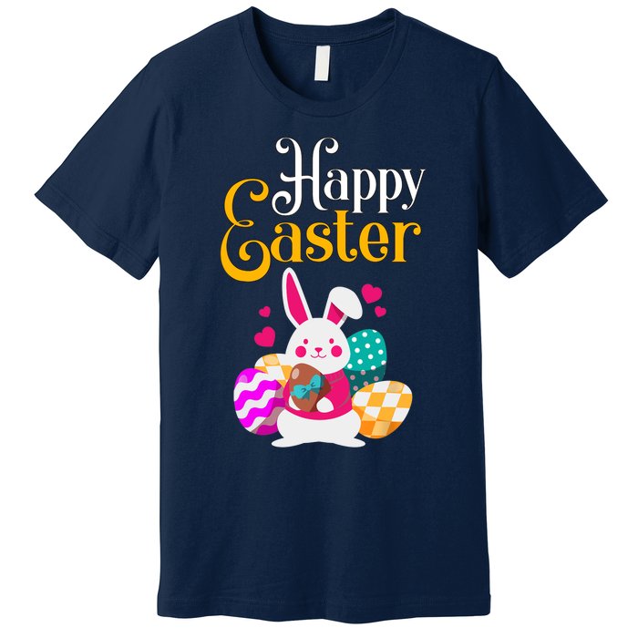 Happy Easter for Girl and Wo - Easter Premium T-Shirt